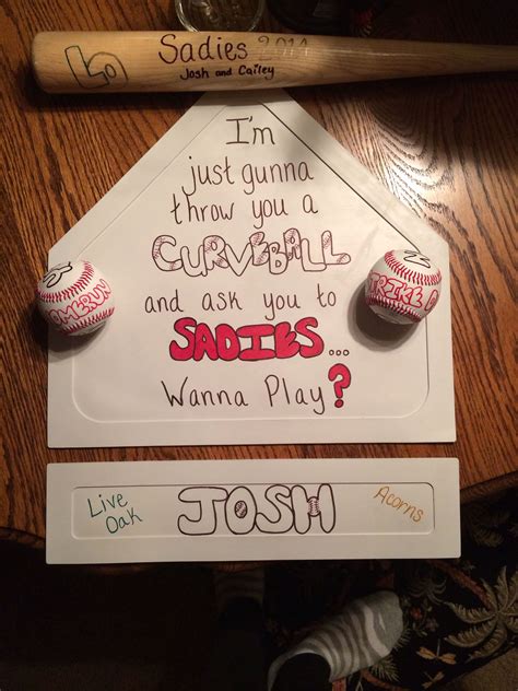 Pin by chloe betts on Way to ask a guy to sadies | Cute prom proposals, Sadie hawkins proposals ...