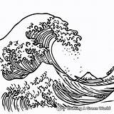 Tsunami Coloring Pages  Free & Printable sketch template