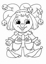 Disegni di Pagliaccio Da Colorare  ColorareCom sketch template