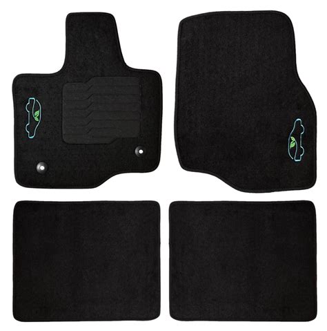 Carpet Floor Mats Custom Fit for 2015 to 2020 Ford F-150 SuperCrew with Safety Locks and Non ...