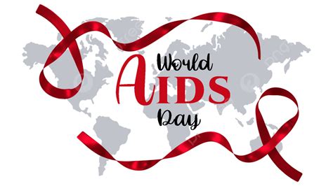 World Aids Day Ribbon, World Aids Day, Holiday, Festival PNG ...