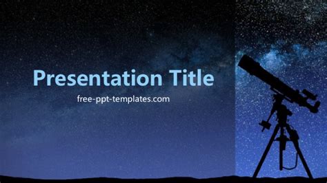 astronomy powerpoint templates - Highpeak