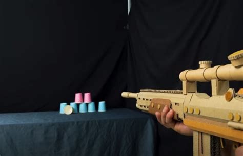 Here's How to Make Your Own Cardboard Nerf-Like Gun