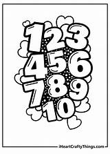 Number Coloring Pages 100% Free Printables sketch template
