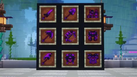 Amethyst Set Minecraft Texture Pack