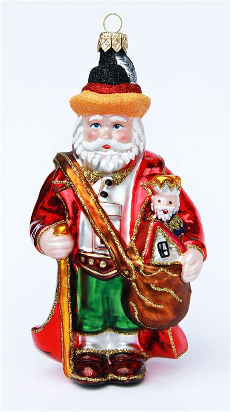 German Santa Christmas Ornament - GermanSteins.com