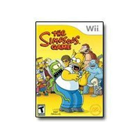 The Simpsons Game - Wii - Walmart.com - Walmart.com