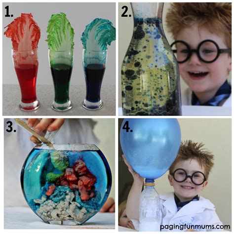 21 + Fun Science Experiments for Kids 1-4 - Paging Fun Mums