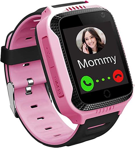 GPS Kids Smartwatch Phone for Boys Girls - GPS LBS: Amazon.co.uk ...