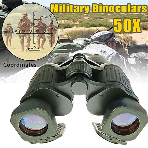 Generic 50X Army Military Zoom Binoculars HD Hunting Camping Coordinates Night Vision @ Best ...