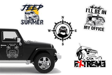 Jeep Decals Custom - Fast & Free Shipping - Vinyl Status