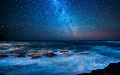 View of the Milky Way from great ocean road - Bing Wallpaper (42982787) - Fanpop