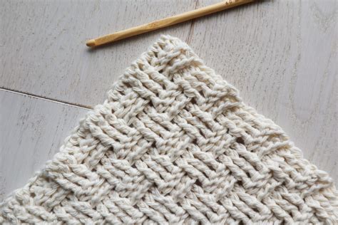 How To Crochet The Basket Weave Stitch - Plus Free Pattern! - The Snugglery