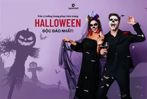 Các ý tưởng trang phục hóa trang Halloween độc đáo nhất | Santino