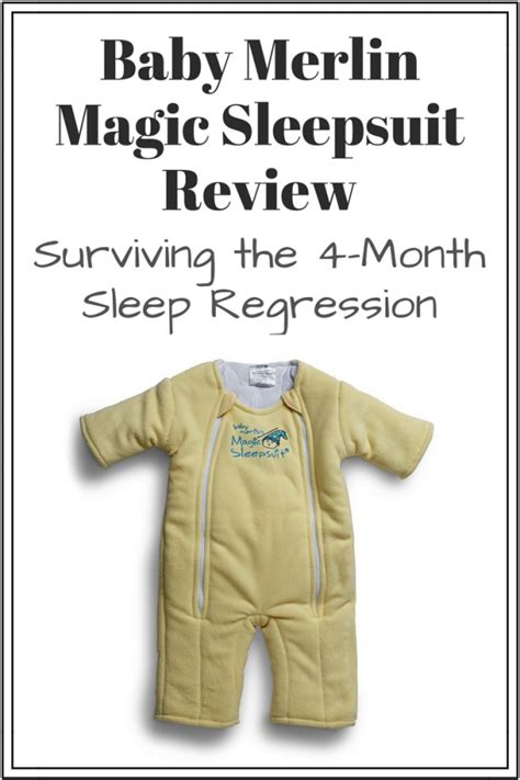 Baby Merlin's Magic Sleepsuit Review: 4-Month Sleep Regression