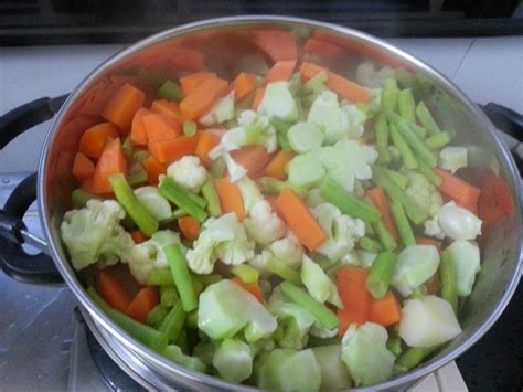 FoodoMania: Boiled/ Steamed Vegetables