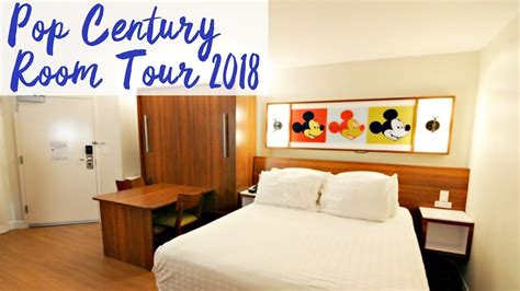 Disney's Pop Century Resort Refurbished Room Tour 2018 | Walt Disney ...