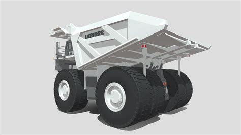 Liebherr T284 Dump Truck 3D Model - Dolphin4D