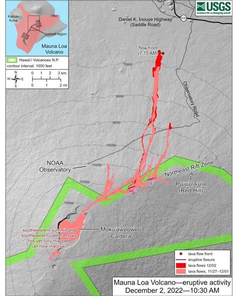 Mauna Loa Eruption: Danger over for people living on southwest side of volcano : Kauai Now