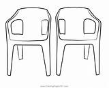 Picture Of Chair For Colouring At Peggy Bradley Blog sketch template