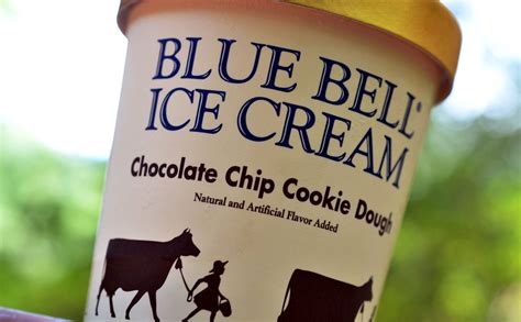 food and ice cream recipes: REVIEW: Blue Bell Chocolate Chip Cookie Dough