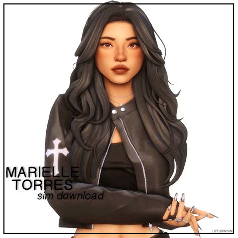 Marielle Torres - Files - The Sims 4 Sims / Households - CurseForge