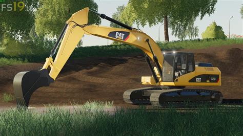 CAT 325DL Excavator v 1.0 - FS19 mods / Farming Simulator 19 mods