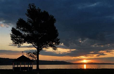 Skaneateles, Skaneateles lake, Sunset