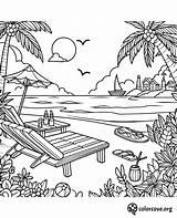 21 Free Beach Coloring Pages – The Color Cove sketch template