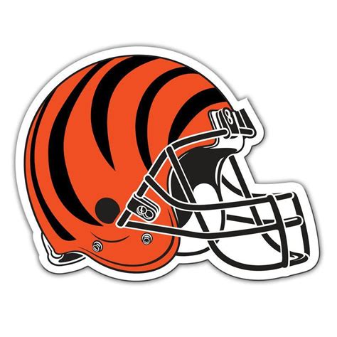 Cincinnati Bengals Magnet Car Style 8" Helmet Design CO | Football ...