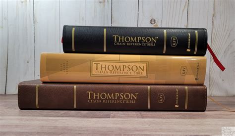 Zondervan's KJV Thompson Chain Reference Bibles - Bible Buying Guide