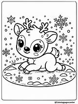 11 Free Santa And Reindeer Coloring Pages sketch template
