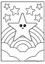 Free Printable Star Coloring Pages sketch template