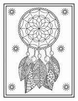 Dreamcatcher Coloring 30 Pages By Teachers Helper  TPT sketch template