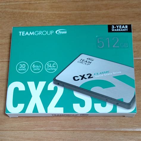 TEAM CX2 SSD 512GB｜PayPayフリマ