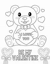 Free Printable Cute Valentine Coloring Pages For Kids And Adults sketch template