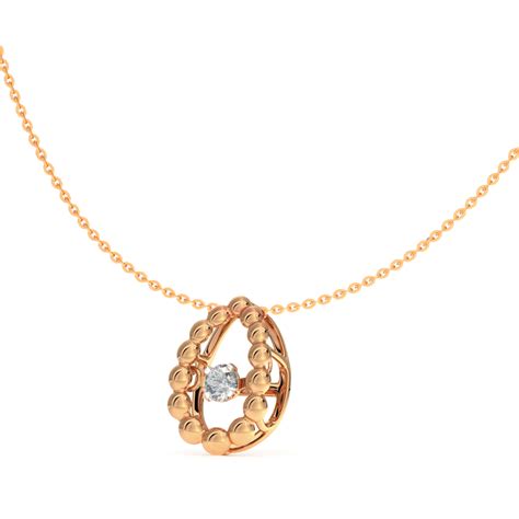 Buy Josephine Heartbeat Diamond Necklace Online | CaratLane