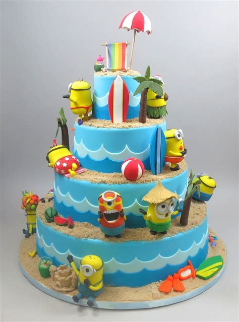 Pin on cakes | Birthday cake kids, Birthday cake kids boys, Minion birthday cake