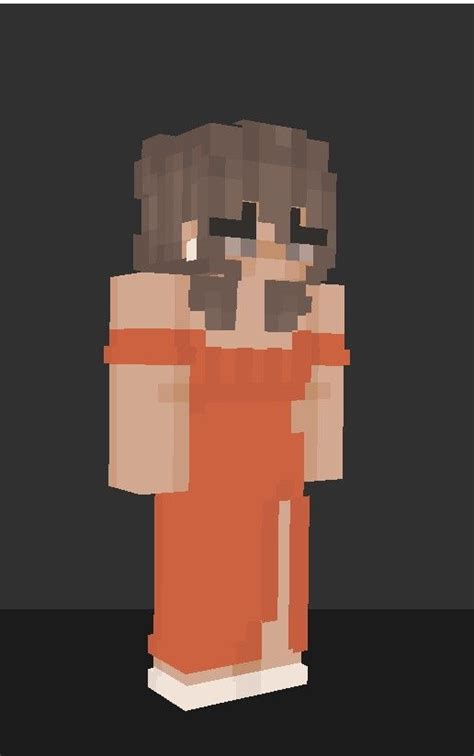 Red Prom Dress in 2021 | Minecraft girl skins, Minecraft skins, Minecraft skins red