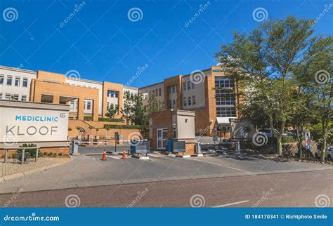 Kloof Mediclinic Hospital editorial photo. Image of south - 184170341