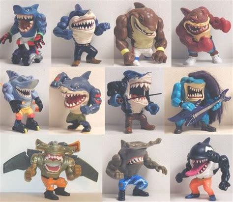 Does anyone else remember these Street Sharks toys? : r/nostalgia