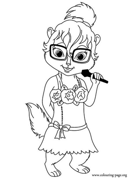 Free Printable Coloring Page: Alvin And The Chipmunks Coloring Pages