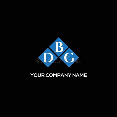 DBG Letter Logo Design on BLACK Background. DBG Creative Initials ...