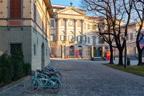 Bergamo, Italy, Jan 25, 2019 - the Accademia Carrara is an Art Gallery and an Academy of Fine ...