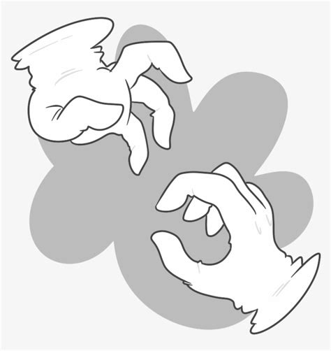 Master Hand & Crazy Hand - Illustration - Free Transparent PNG Download - PNGkey