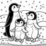 31 Penguin Coloring Pages  Free PDF sketch template