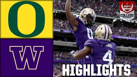 Oregon Ducks vs. Washington Huskies | Full Game Highlights - Win Big Sports