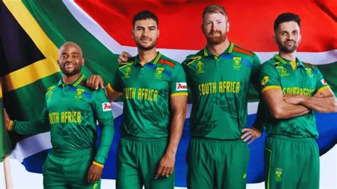 ICC World Cup 2023 South Africa team Kit and Jersey