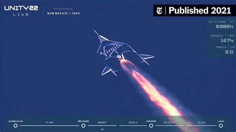 Virgin Galactic Launch: How to Watch and Live Stream - The New York Times