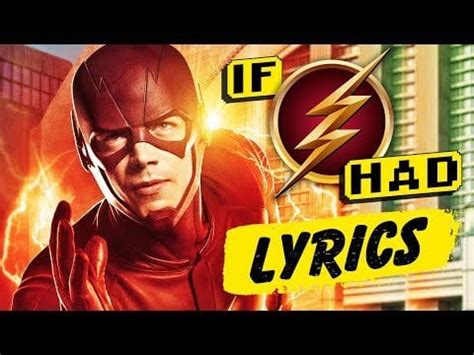 If The Flash Song Had Lyrics : FlashTV